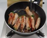 超お手軽♫ 貝割れ大根の肉巻き作り方6写真
