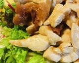 夏のサッパリ鶏肉サラダ○鶏胸肉の梅肉蒸し作り方4写真