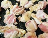 夏野菜の親子丼●ゴーヤー親子丼作り方1写真