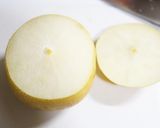 簡単映える♪丸ごと梨ゼリー作り方1写真