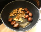和栗と舞茸のガーリックオイル焼き作り方5写真