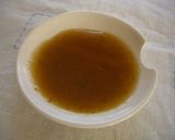 焼き春菊の柚子こしょう醤油作り方2写真