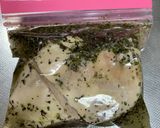 鶏胸肉で簡単蒸し鶏♪　ハーブチキン作り方8写真