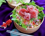 ひな祭り・おもてなしに★生ハムちらし寿司作り方6写真