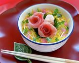ひな祭り・おもてなしに★生ハムちらし寿司作り方4写真