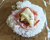 チーズとカニカマのおにぎり作り方5写真