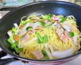 うちの和風パスタ作り方1写真