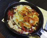 むね肉とトマトのチーズ焼き作り方5写真