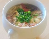 豆腐の酸辣湯★酸っぱ辛いスープ★朝ご飯作り方8写真