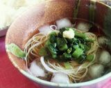 夏を乗り切る！ツルムラサキ梅素麺作り方6写真