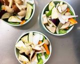 肉無豆腐簡単きな粉味噌カツ風味野菜炒め作り方12写真