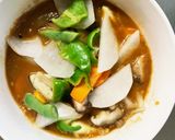 肉無豆腐簡単きな粉ピリ辛煮味野菜炒め作り方14写真