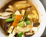 肉無豆腐簡単きな粉ピリ辛煮味野菜炒め作り方15写真
