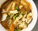 肉無豆腐簡単きな粉ピリ辛煮味野菜炒め作り方17写真