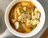 肉無豆腐簡単きな粉ピリ辛煮味野菜炒め作り方18写真