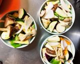 肉無根菜たっぷりコク旨ごま照り味野菜炒め作り方12写真