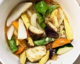 肉無根菜たっぷりコク旨ごま照り味野菜炒め作り方16写真