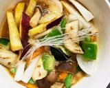 肉無根菜たっぷりコク旨さっぱり和風野菜炒作り方18写真
