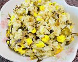 「ごはん高菜」で高菜炒飯作り方4写真