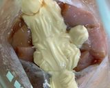鶏の唐揚げ　米粉とマヨネーズの衣作り方2写真