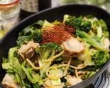 レンジで♪極旨♪ベビーホタテの和風パスタ作り方9写真