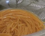 レンジで♪極旨♪ベビーホタテの和風パスタ作り方5写真