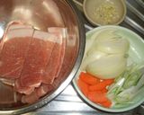 韓国料理★超簡単！豚肉のコチュジャン炒め作り方1写真