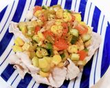 冷しゃぶ＊夏野菜ソース作り方10写真