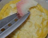 初夏。桃のドルチェ作り方3写真