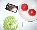 茗荷トマト枝豆サラダ♪夏の風邪に簡単薬膳作り方1写真