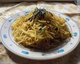 たらこｄｅ焼きそば作り方4写真