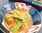 あと1品、メインに♪絹さやの玉ねぎ卵とじ作り方8写真