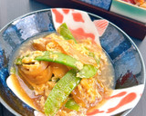 あと1品、メインに♪絹さやの玉ねぎ卵とじ作り方8写真