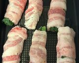 簡単♪つるむらさきの甘辛味噌肉巻き作り方4写真