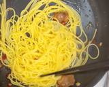 みつせ鶏砂肝ぺぺたまパスタ作り方6写真