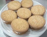簡単♪ラムレーズンクリームサンドアイス作り方3写真