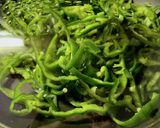 組み合わせ抜群★ピーマン大葉の塩昆布炒め作り方1写真