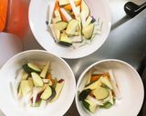 根菜茄子簡単トマトオイポン味温野菜サラダ作り方4写真