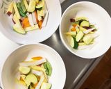 根菜茄子簡単トマトオイポン味温野菜サラダ作り方5写真