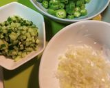 お野菜ぺろりメニュー[ねぎ塩オクラ]作り方3写真