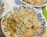 鶏胸肉の薄切り焼き(ネギ塩タレ)作り方4写真