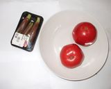 トマト茗荷黒酢ドレッシング♪夏カゼに簡単作り方1写真