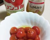 ミニトマトの蜂蜜リンゴ酢漬け作り方2写真