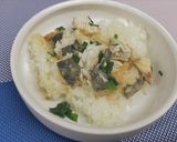 【保育園給食】さわらの蒲焼丼作り方7写真