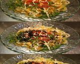 美味ドレとマヨネーズで明太大葉の冷し饂飩作り方2写真