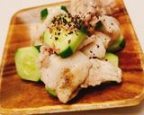 簡単!元気に豚肉きゅうりの梅風味作り方5写真