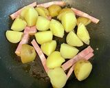 簡単うまいクミン香る大人のベーコンポテト作り方3写真