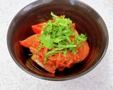トマトとキムチと大葉の和え物作り方2写真
