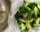 粉末うどんスープで作る簡単胡瓜の即席漬け作り方5写真
