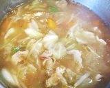 仕上げはお鍋で、たっぷりあんかけ野菜炒め作り方9写真